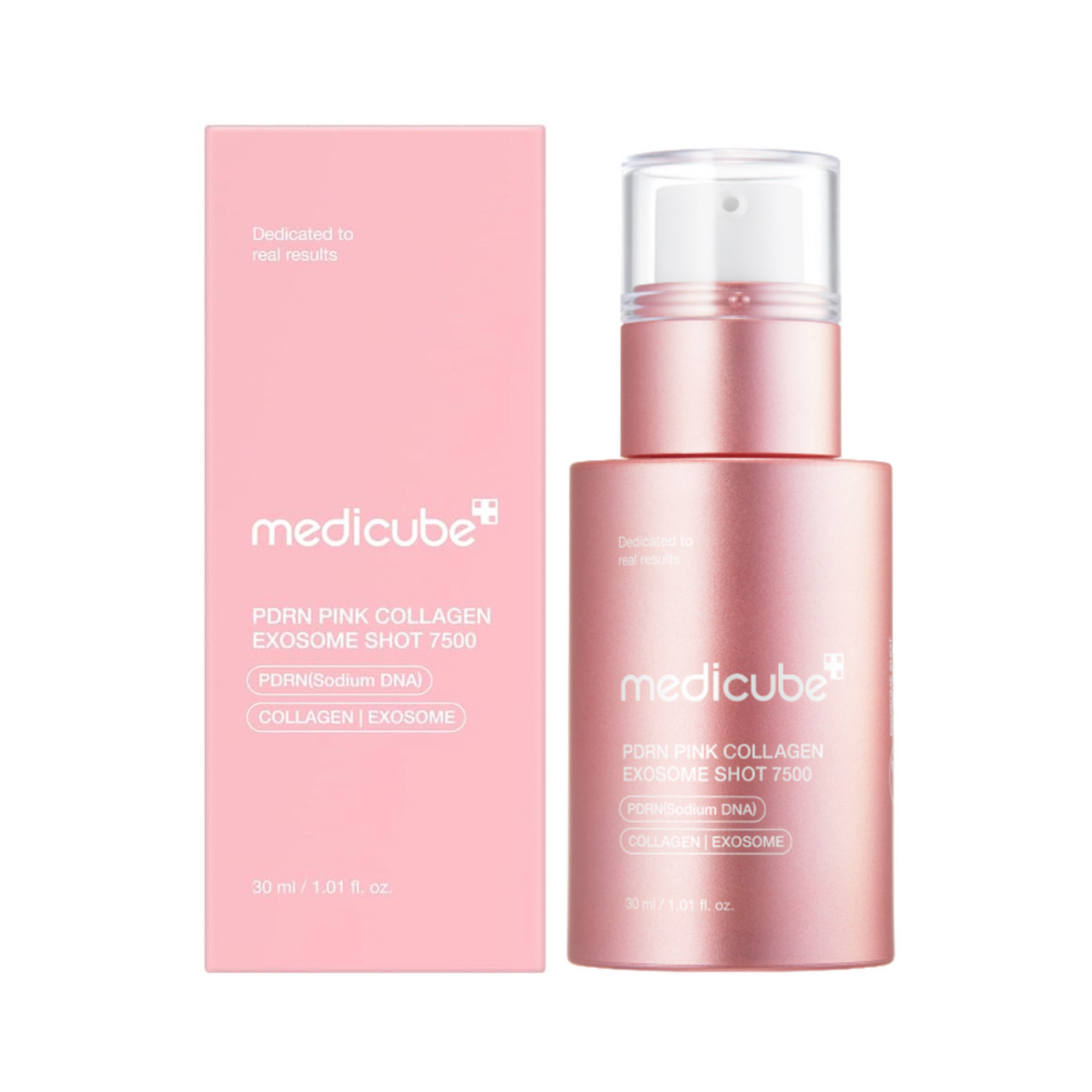 سرم کلاژن و PINK PDRNمدیکیوب اگزوزم شات 7500